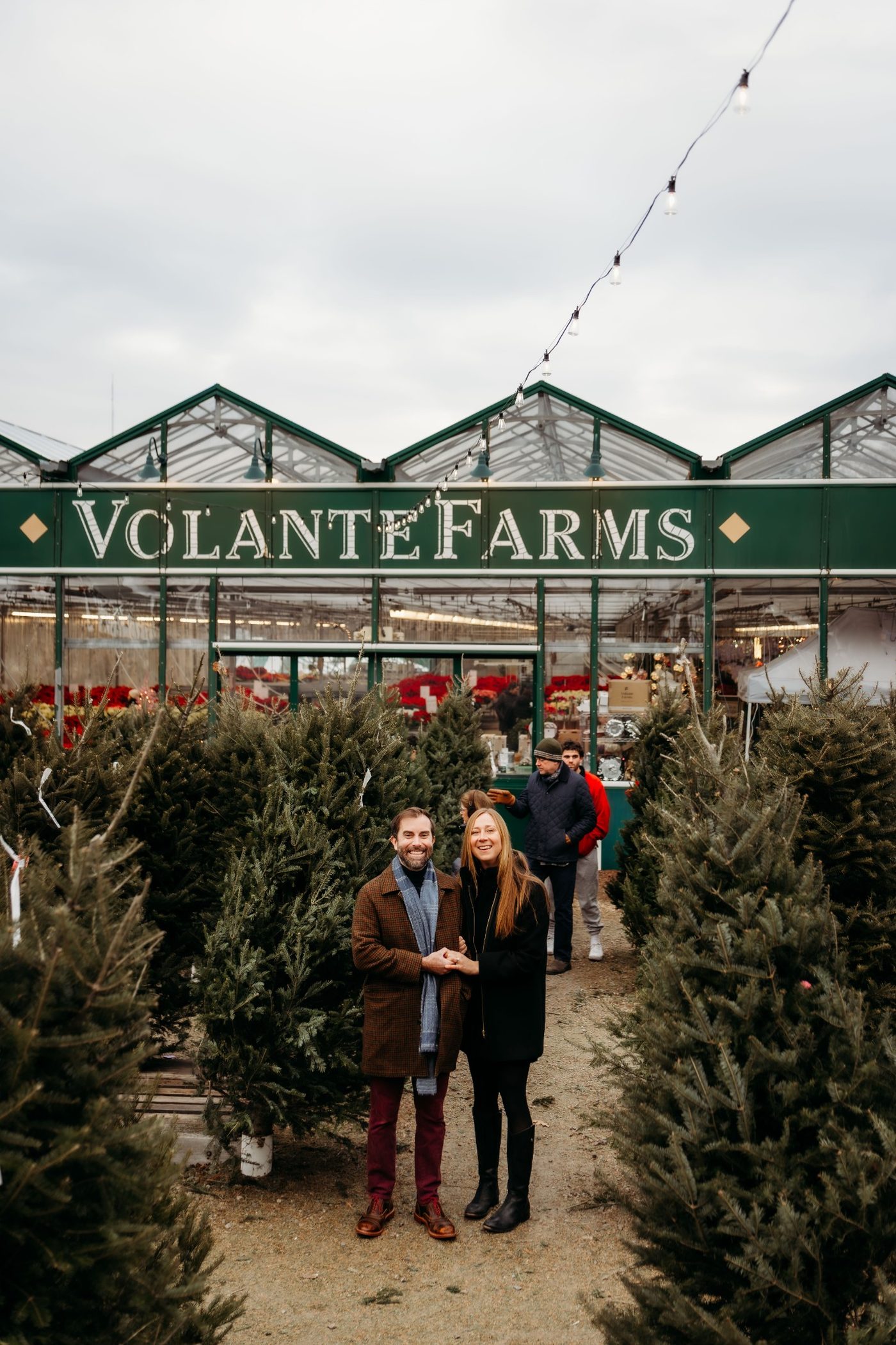 Dr. Paul McCarthy and fiancée at Volante Farm